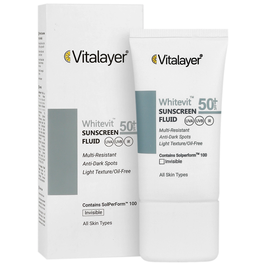 فلوئید ضد آفتاب ضد لک وایت ویت SPF50