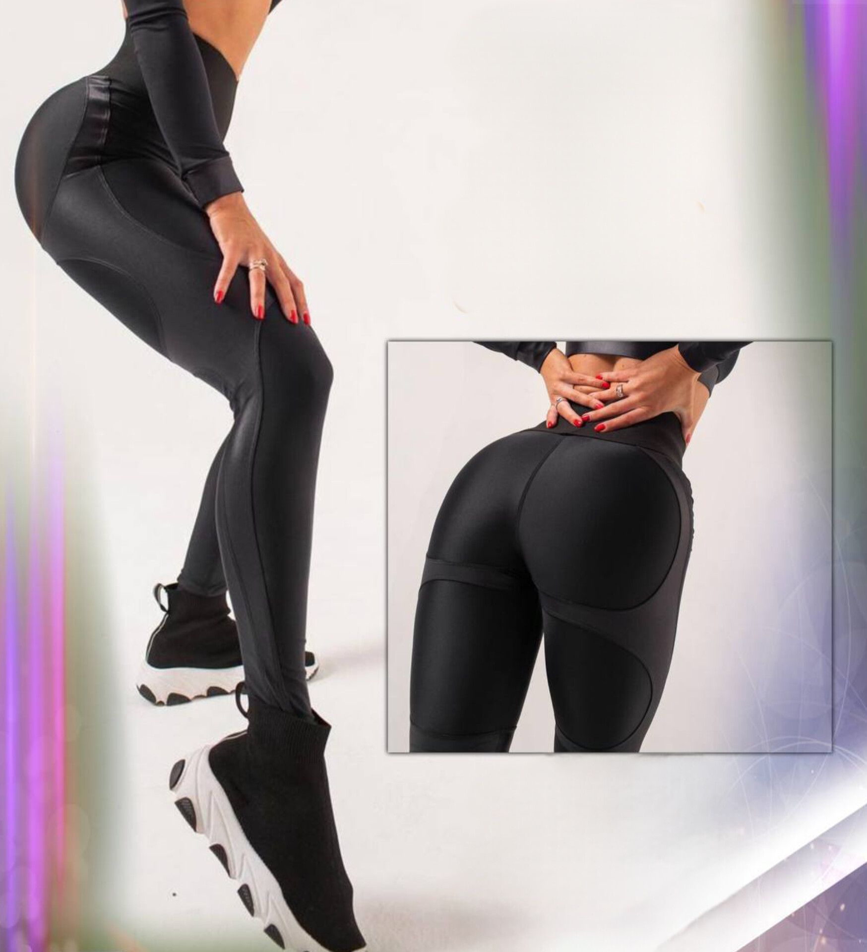 لگ طرح چرمی