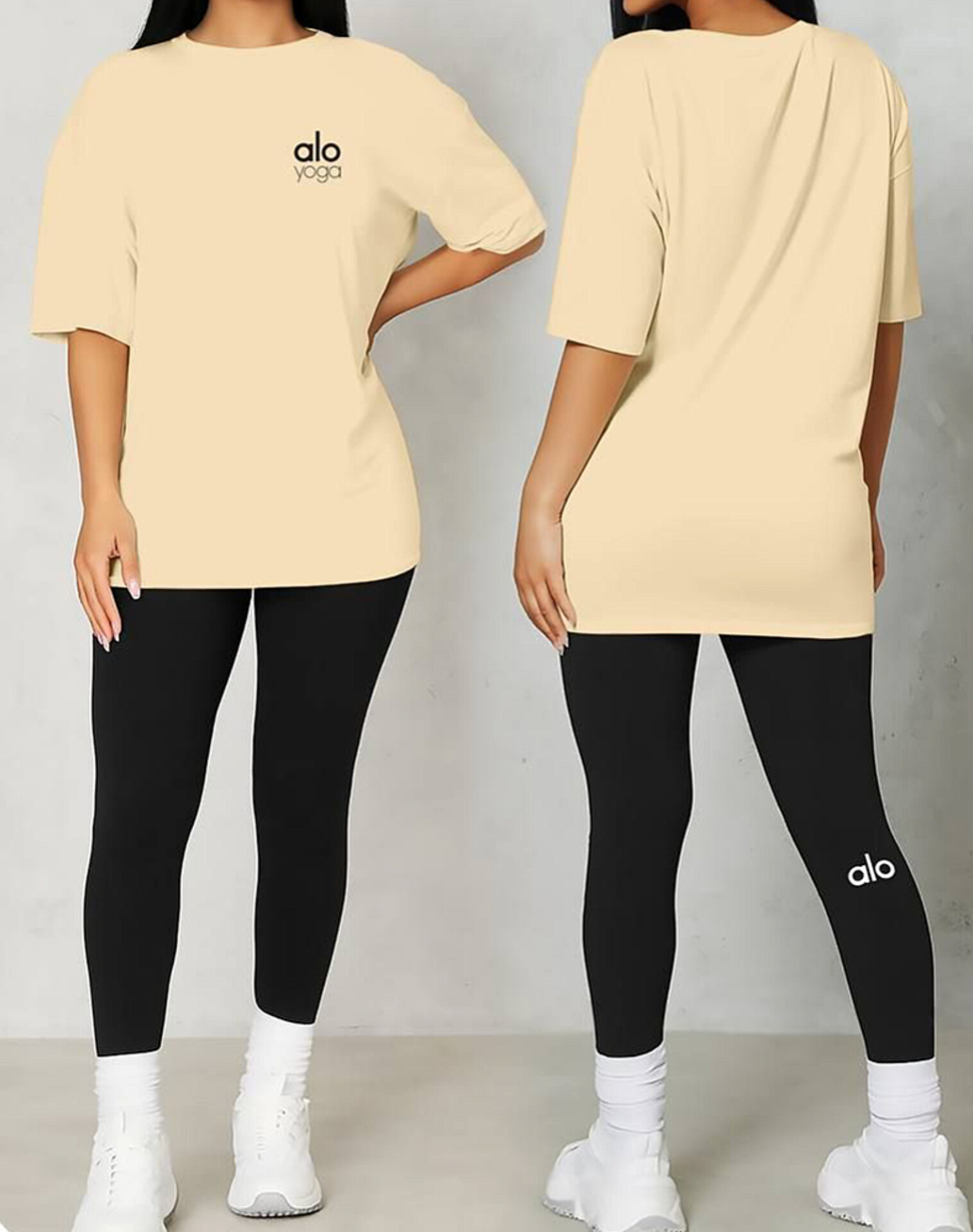 ست تیشرت و لگ زنانه