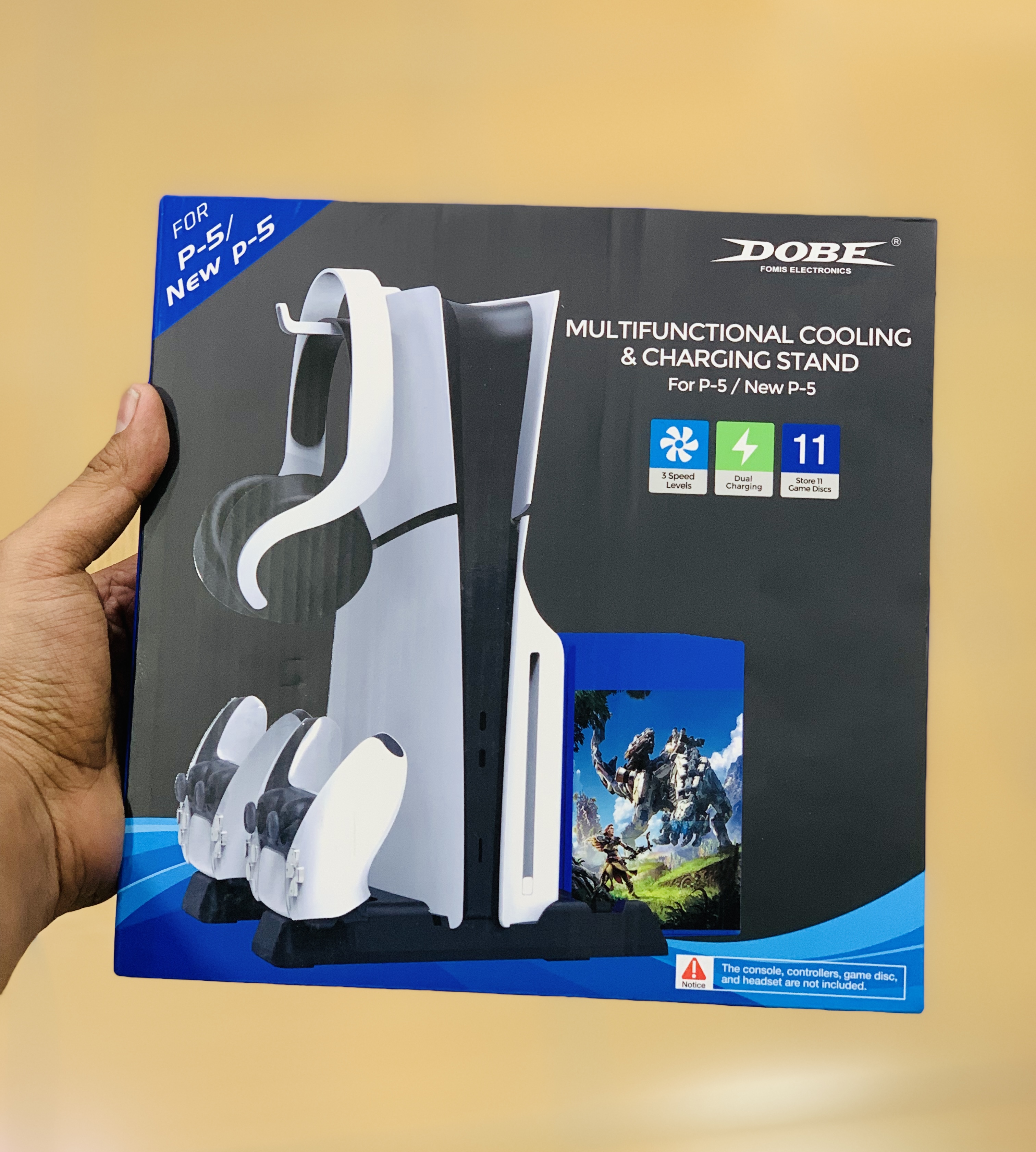 پایه شارژ و فن همکاره ps5