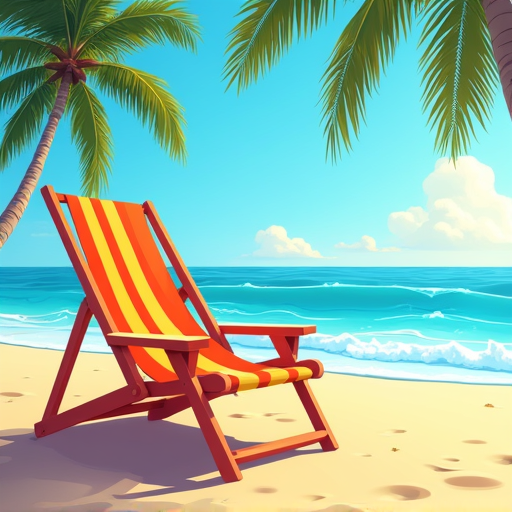 صندلی ساحلی