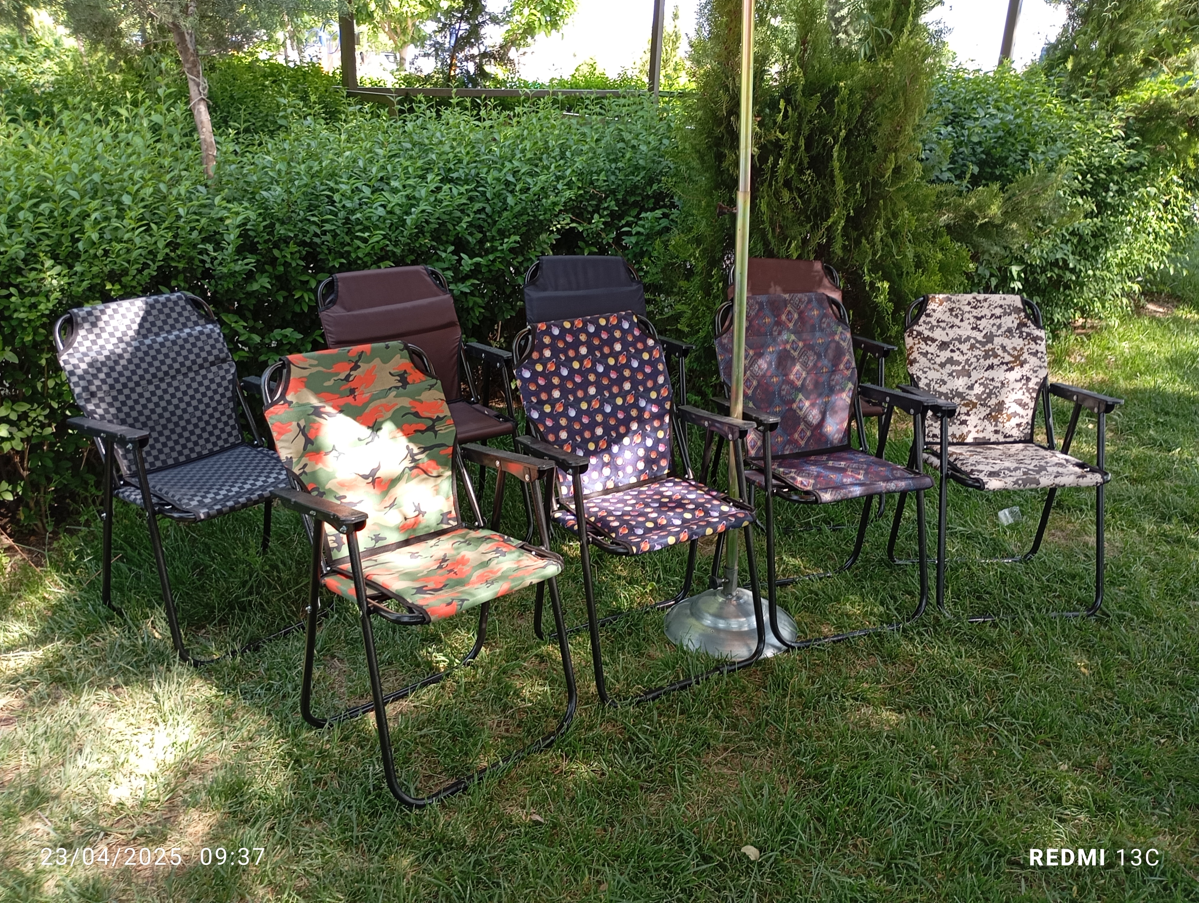 صندلی ساحلی پلاس ۹ فنر