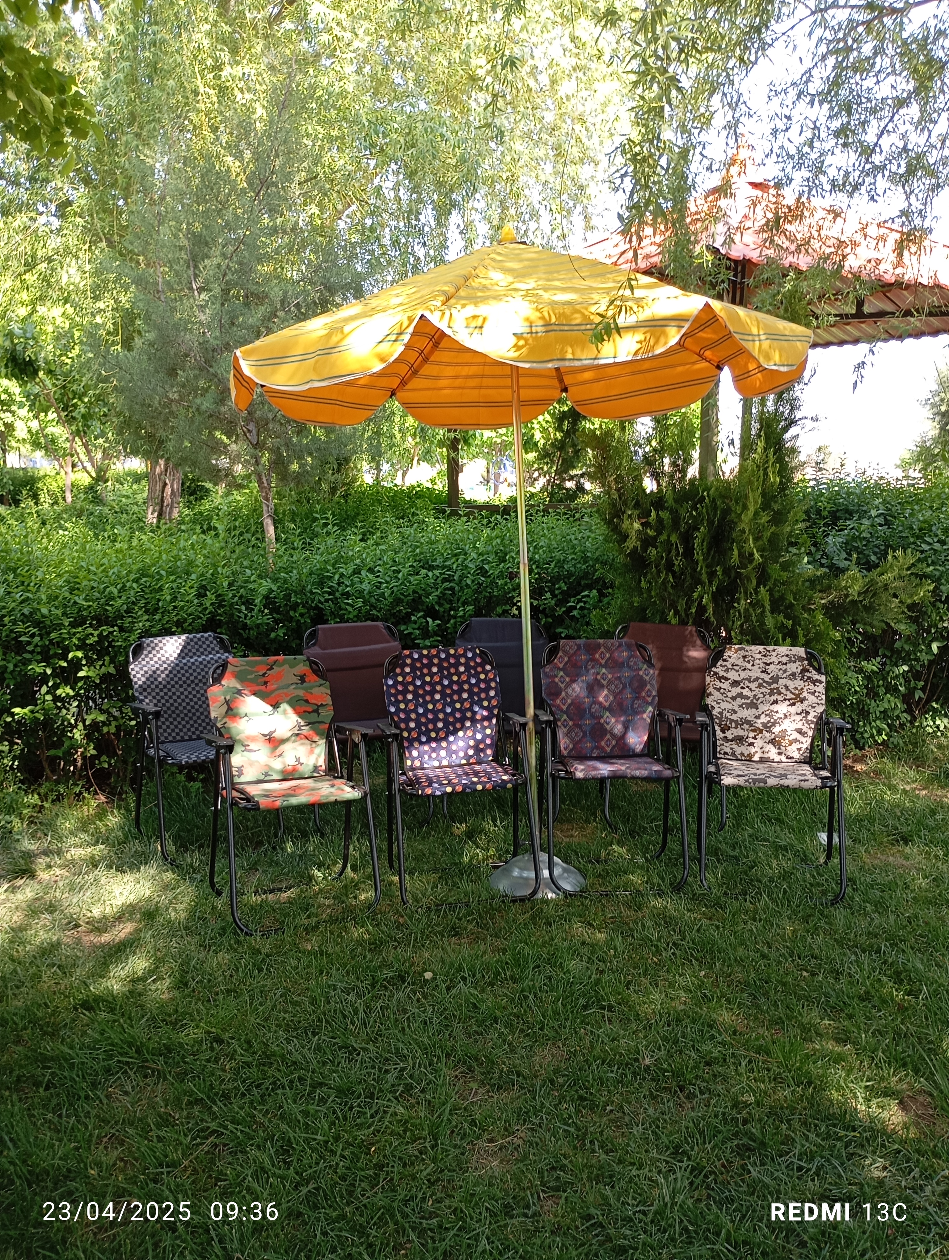 صندلی ساحلی پلاس ۹ فنر