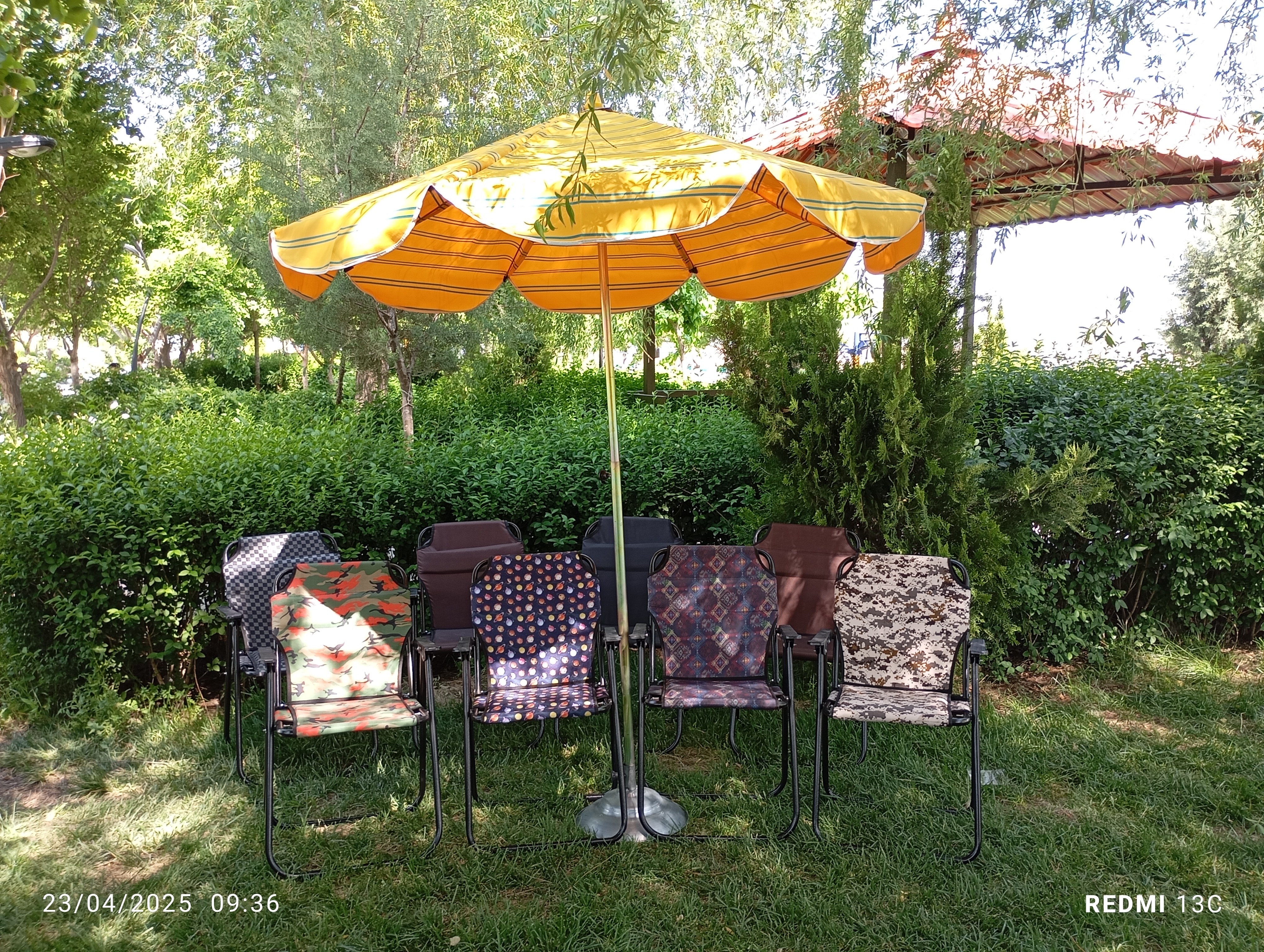 صندلی ساحلی پلاس ۹ فنر