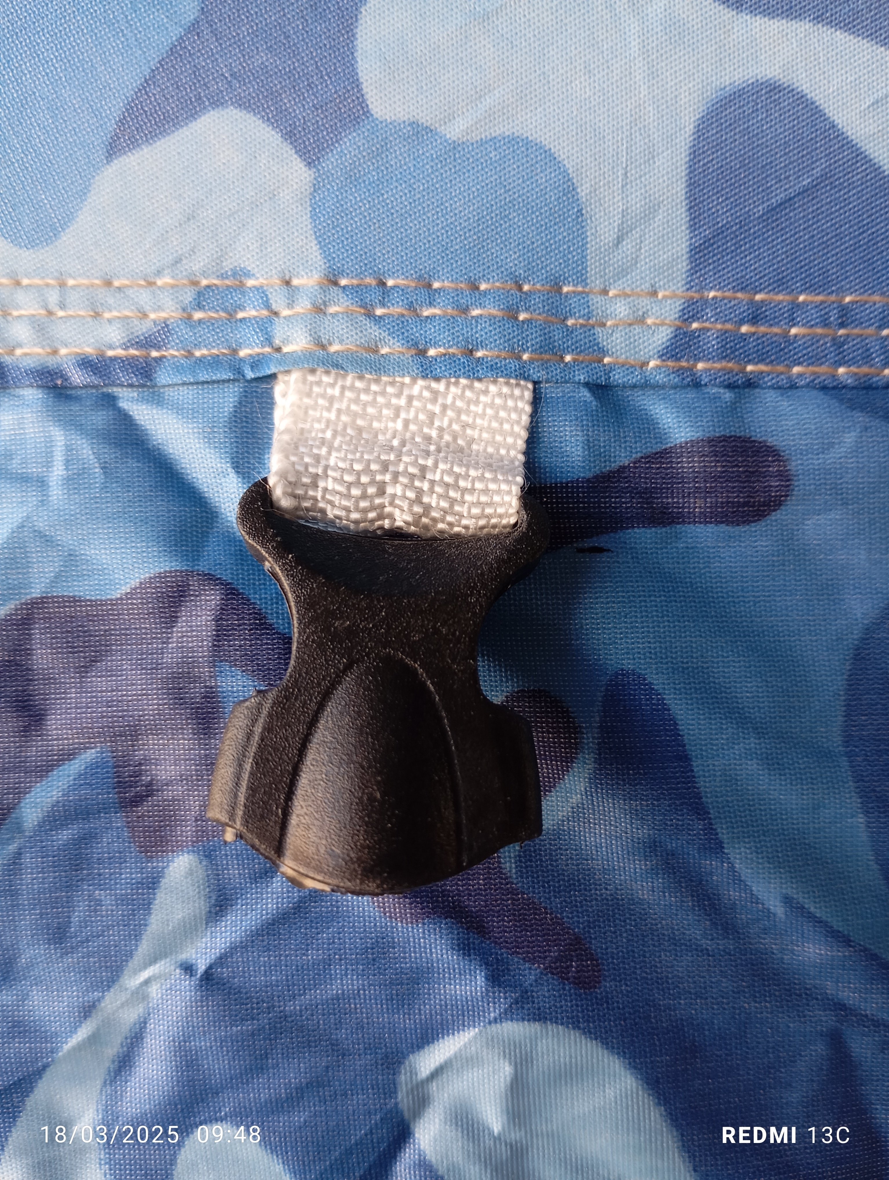 چادر مسافرتی پشت نقره طرحدار