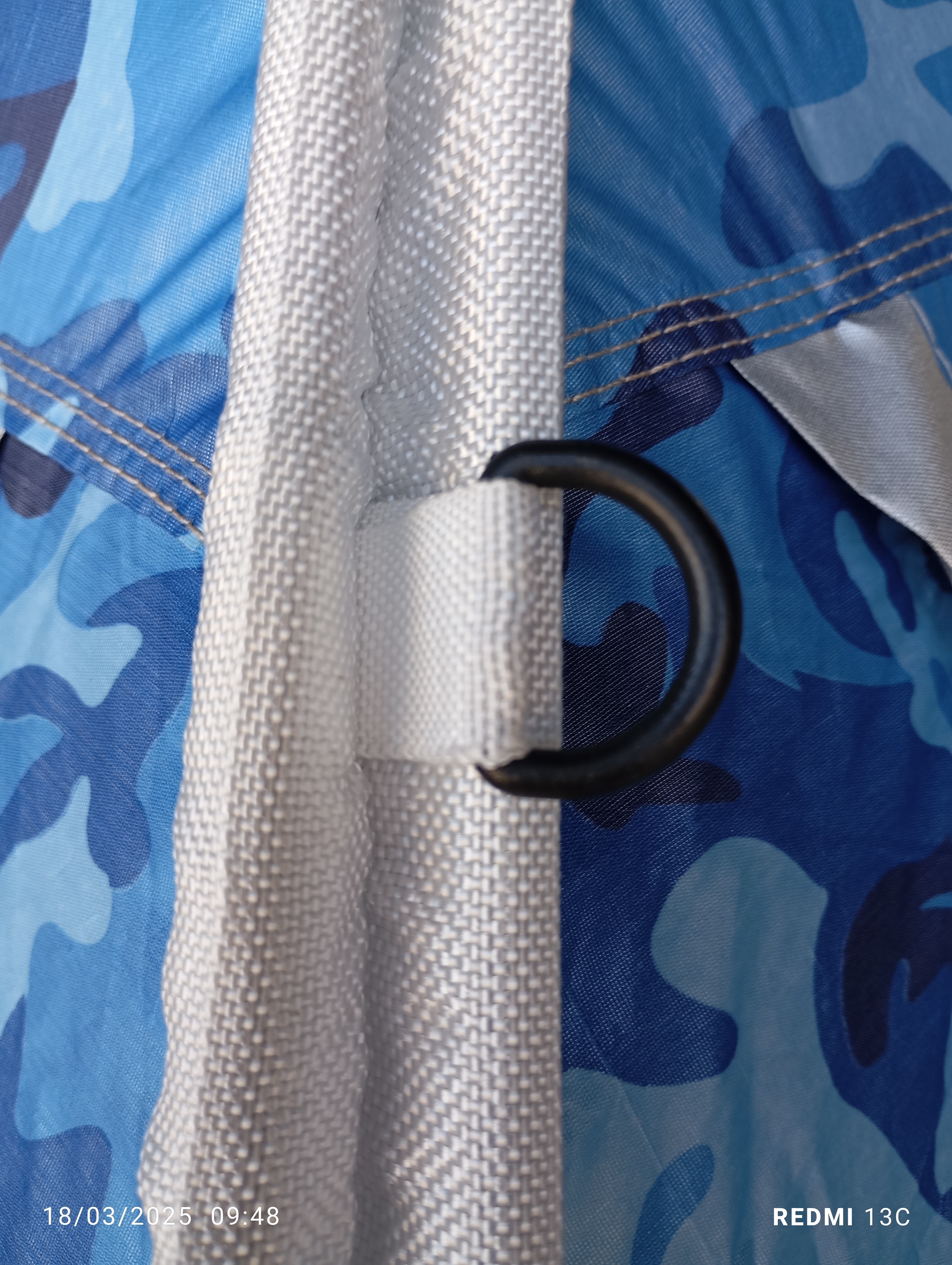 چادر مسافرتی پشت نقره طرحدار