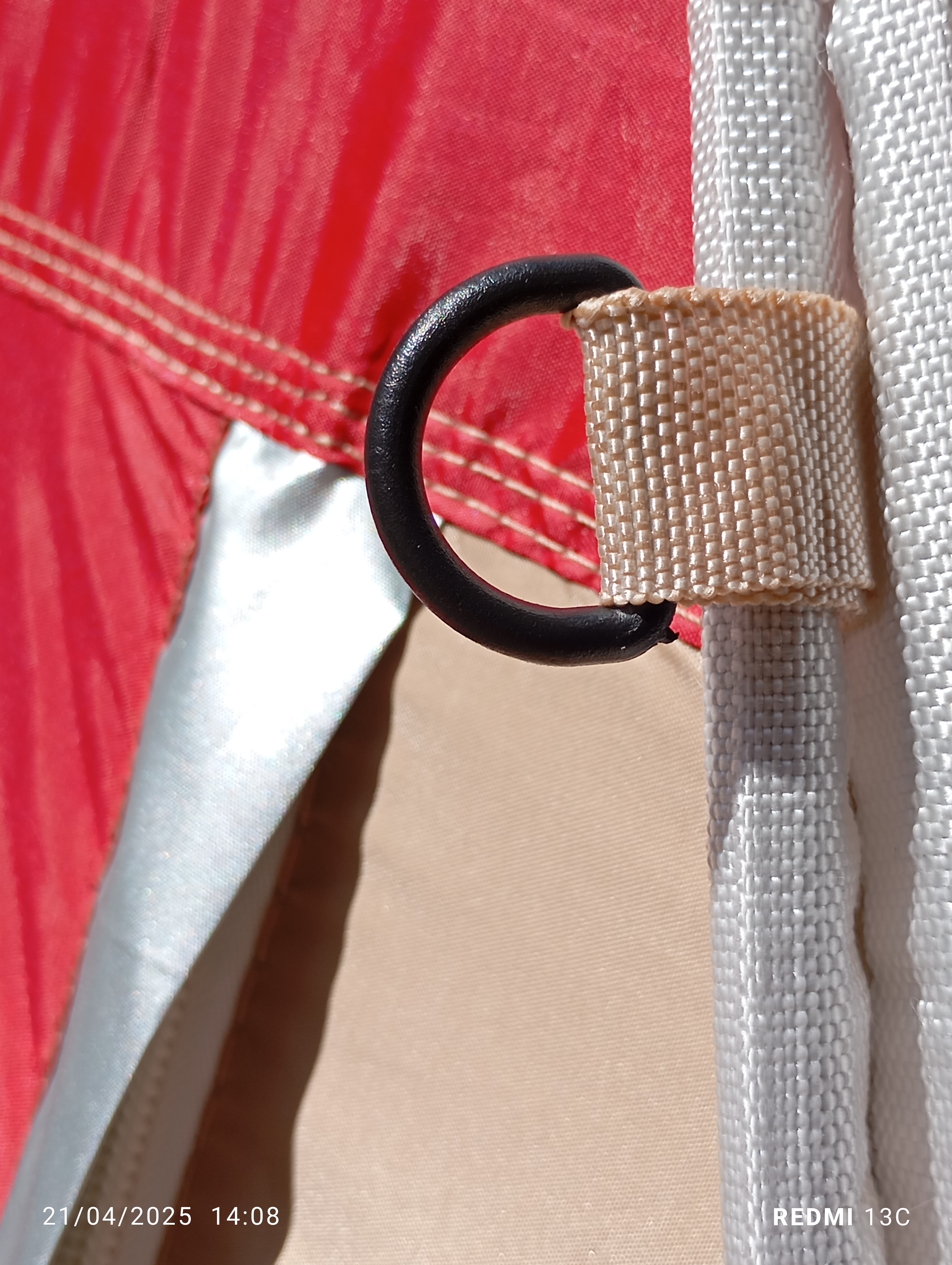 چادر مسافرتی پشت نقره