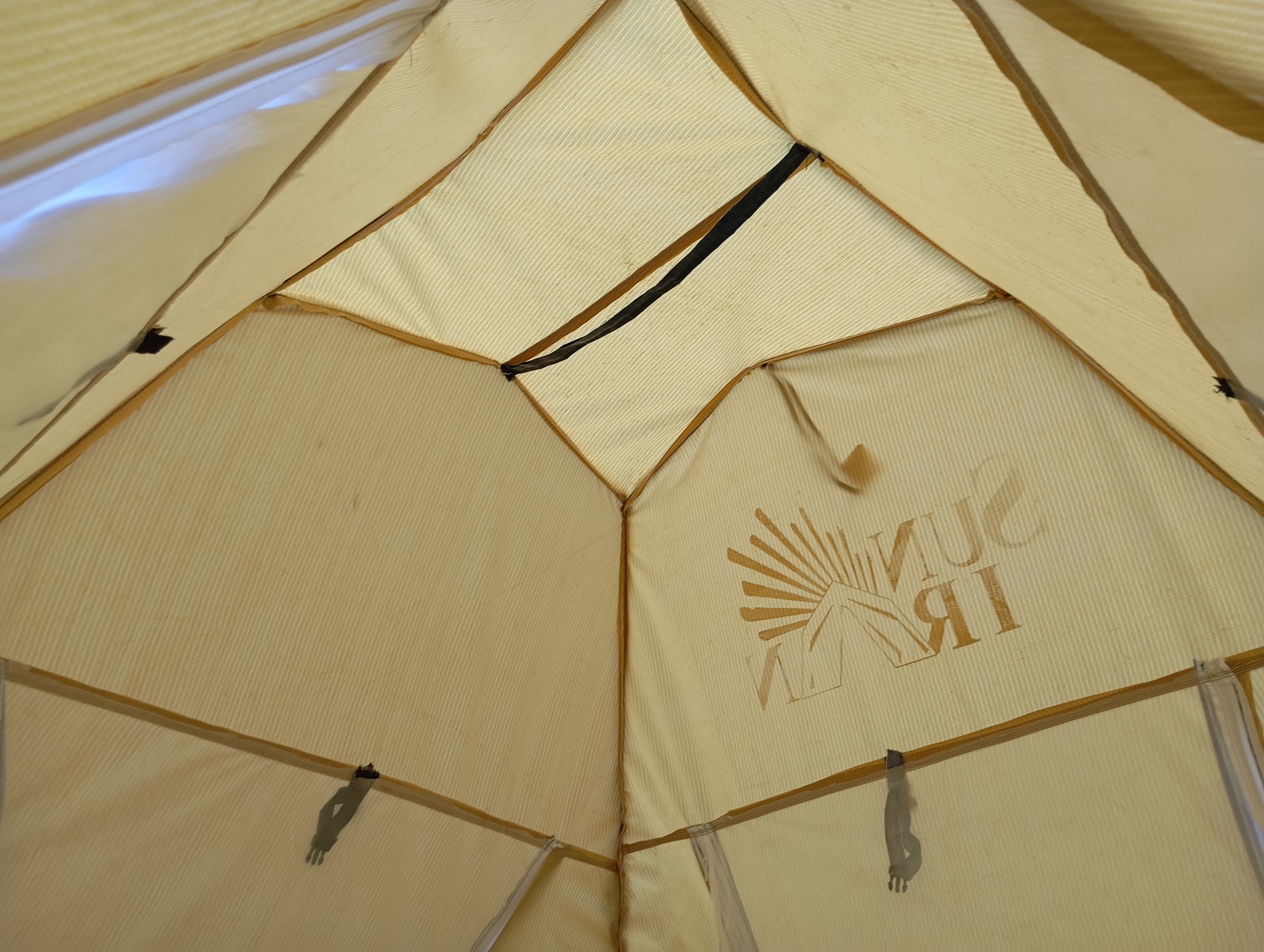 چادر مسافرتی کله اسکلتی دو در