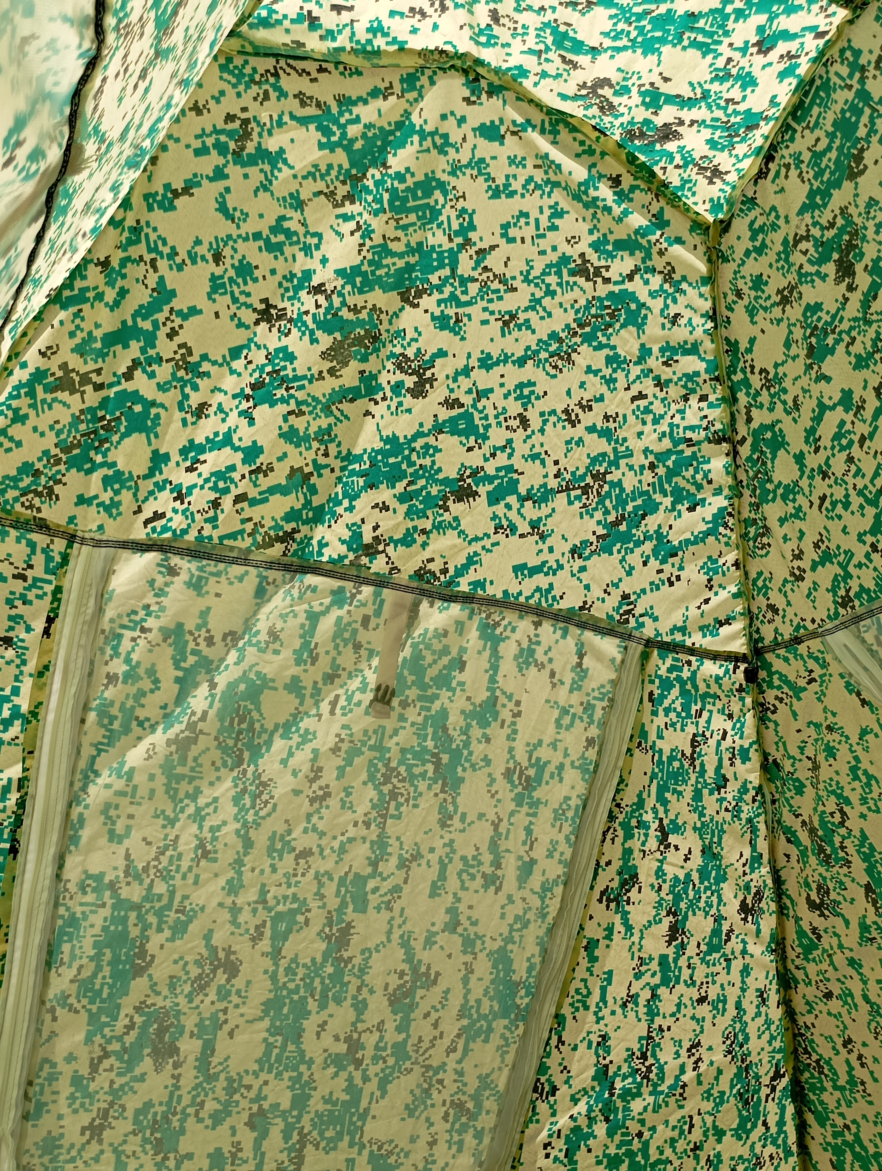 چادر مسافرتی کله اسکلتی طرحدار سان ایران