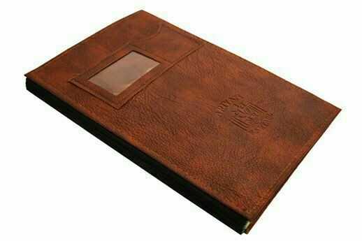 کارتابل چرمی ساده