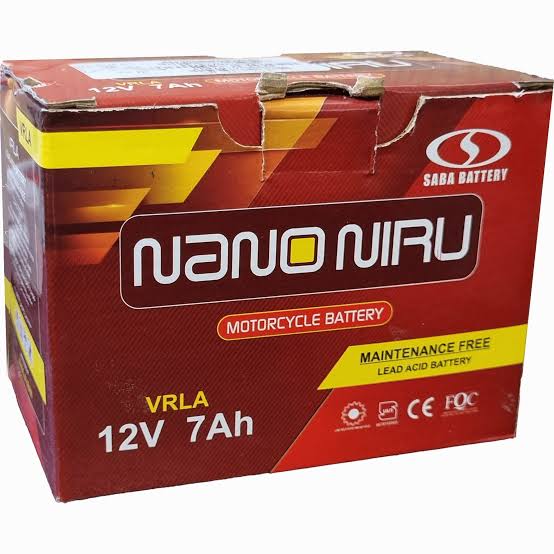 باتری صبا باتری ۷ آمپر برای خودرو و موتورسیکلت