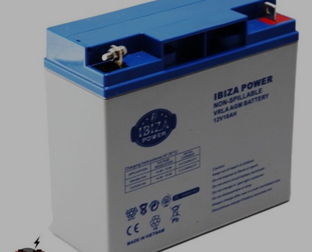 باطری ۱۸ امپر u.p.s ibiza power
