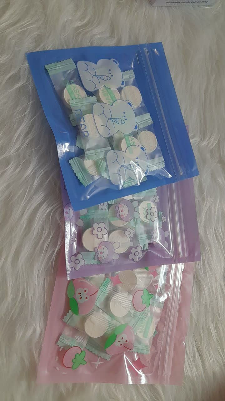 پک فانتزی قرص ماسک فشرده