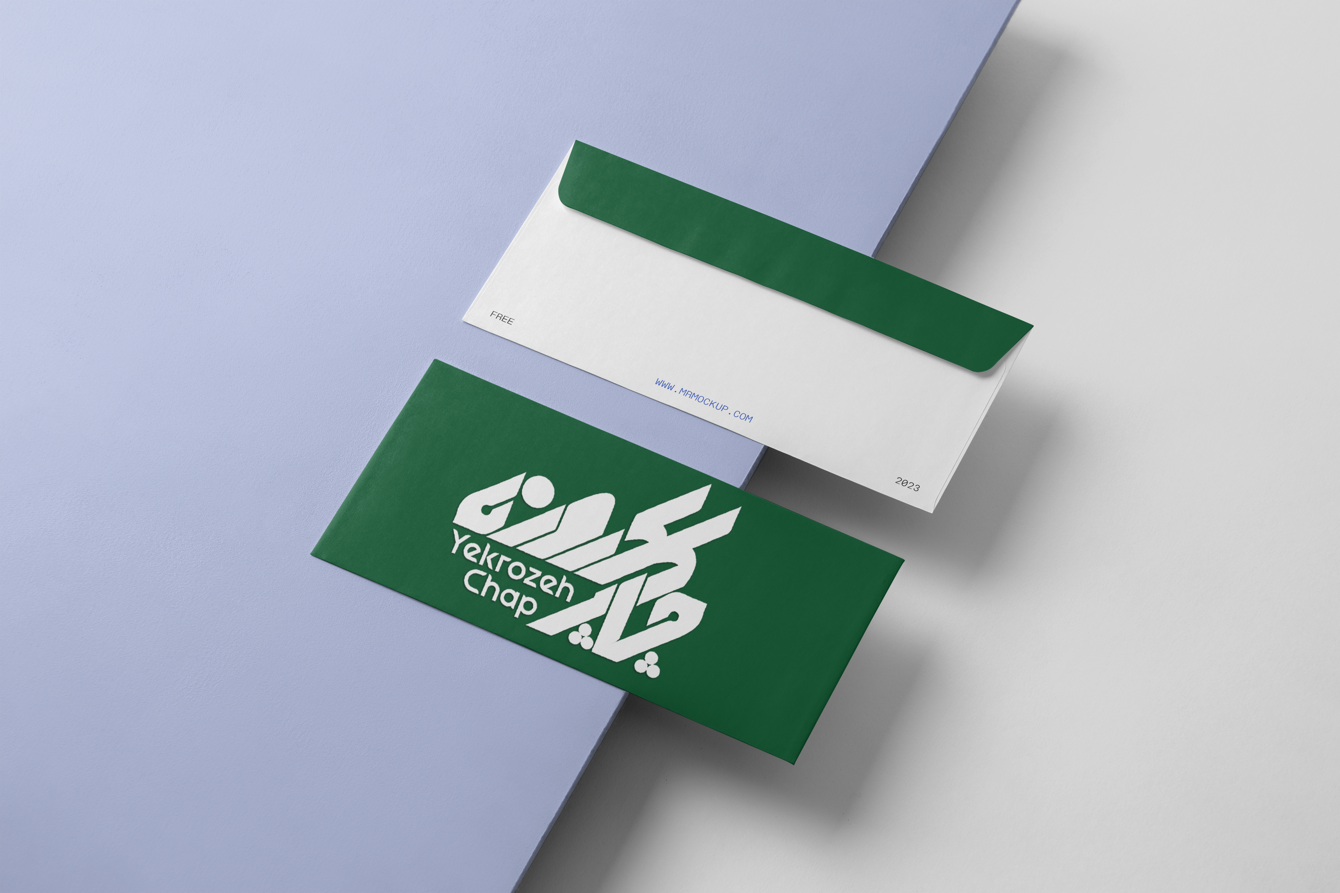 پاکت نامه تحریر 80 گرم تیراژ 500 نسخه