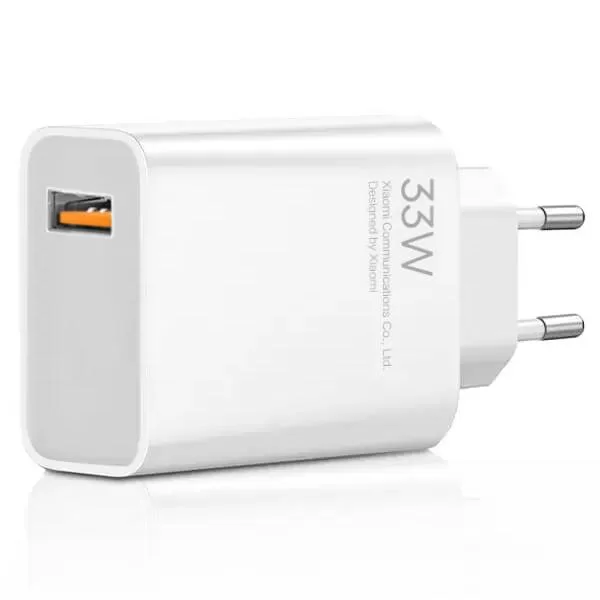 شارژر شیائومی 33 وات دو پین بدون کابل اصل