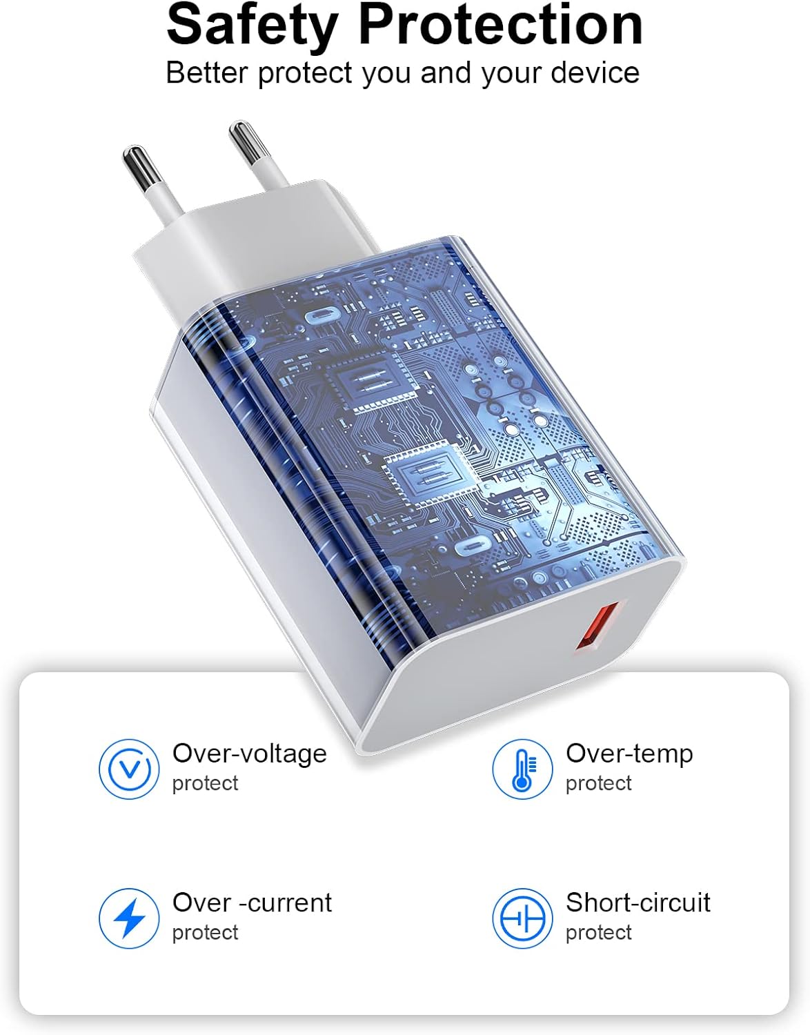 شارژر شیائومی 33 وات دو پین بدون کابل اصل
