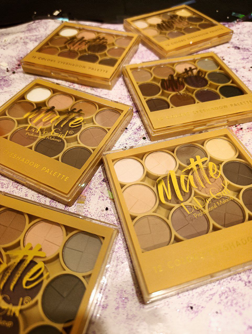 پالت سایه مات ۱۲ رنگ دودوگرل