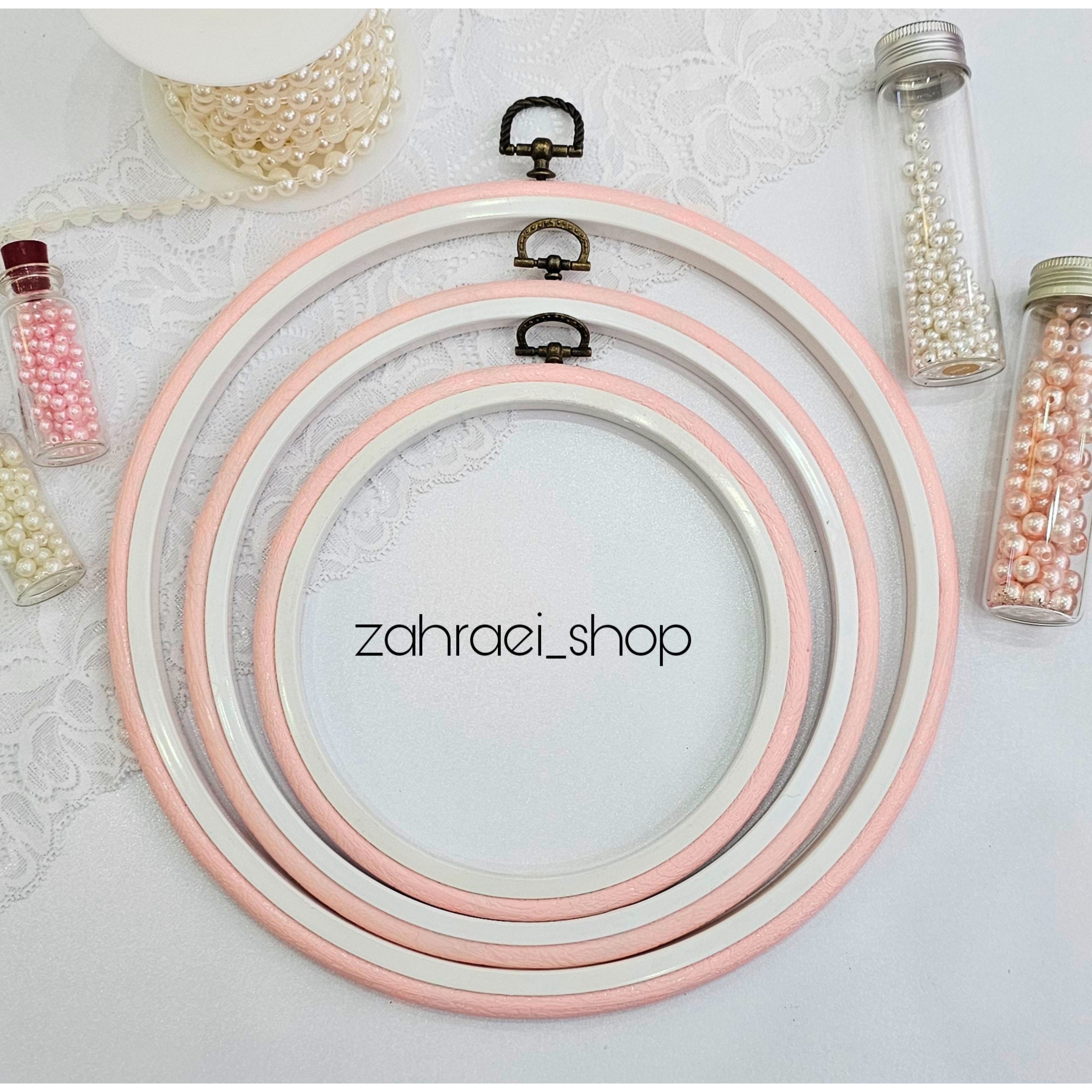 کارگاه گلدوزی ژله ای صورتی