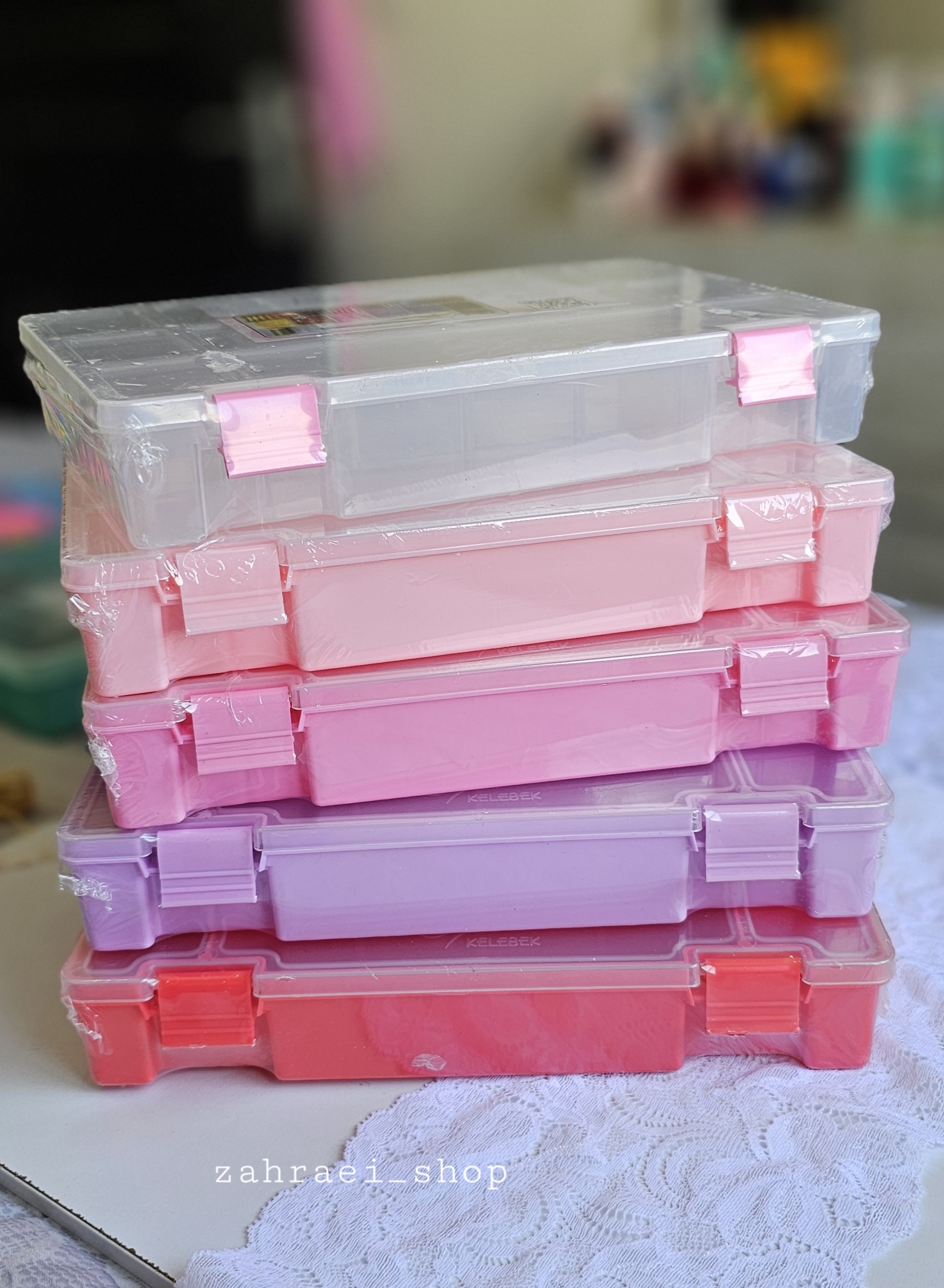 باکس نظم دهنده(ارگانایزر)وسایل گلدوزی سایز کوچک