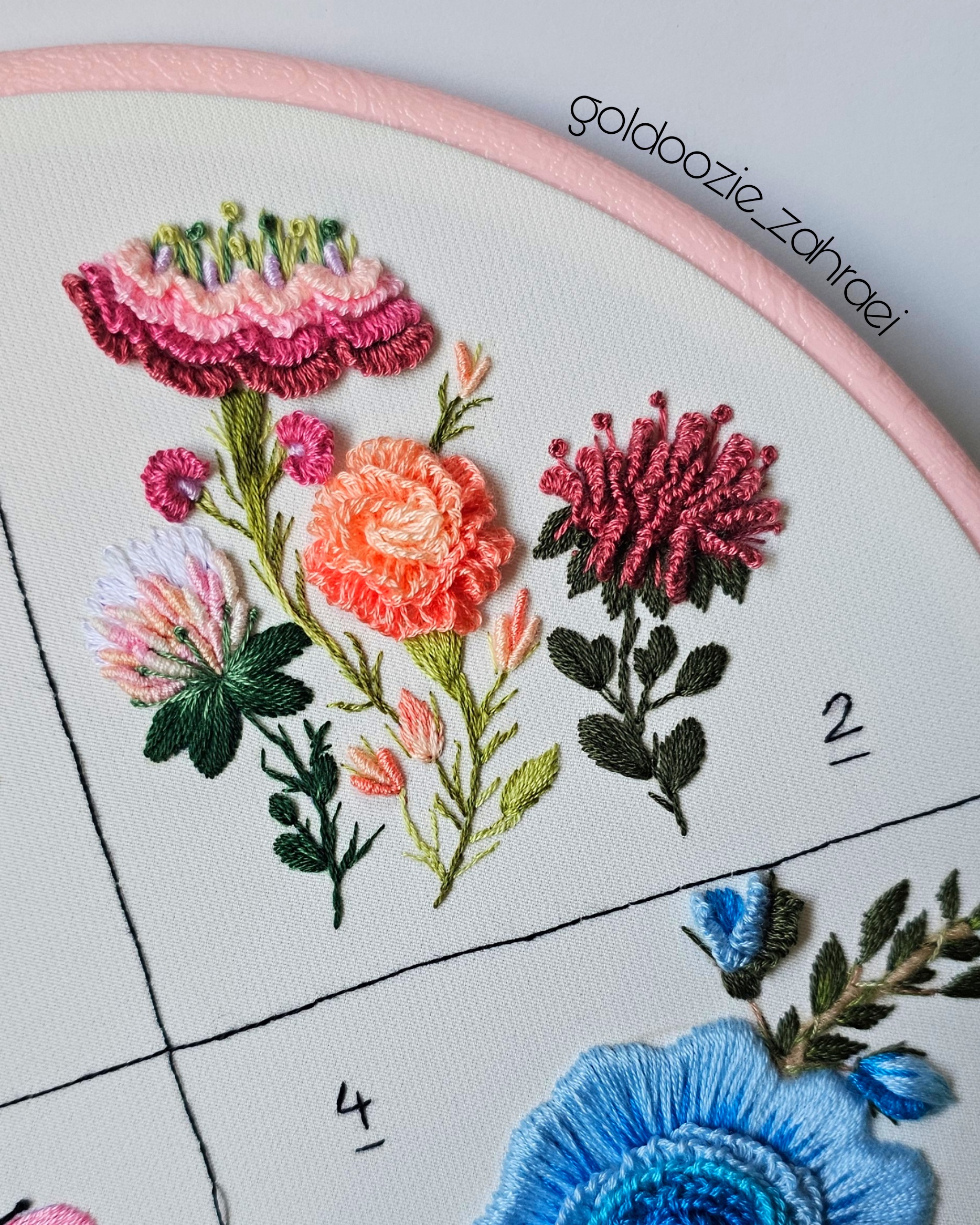 آموزش مجازی گلدوزی