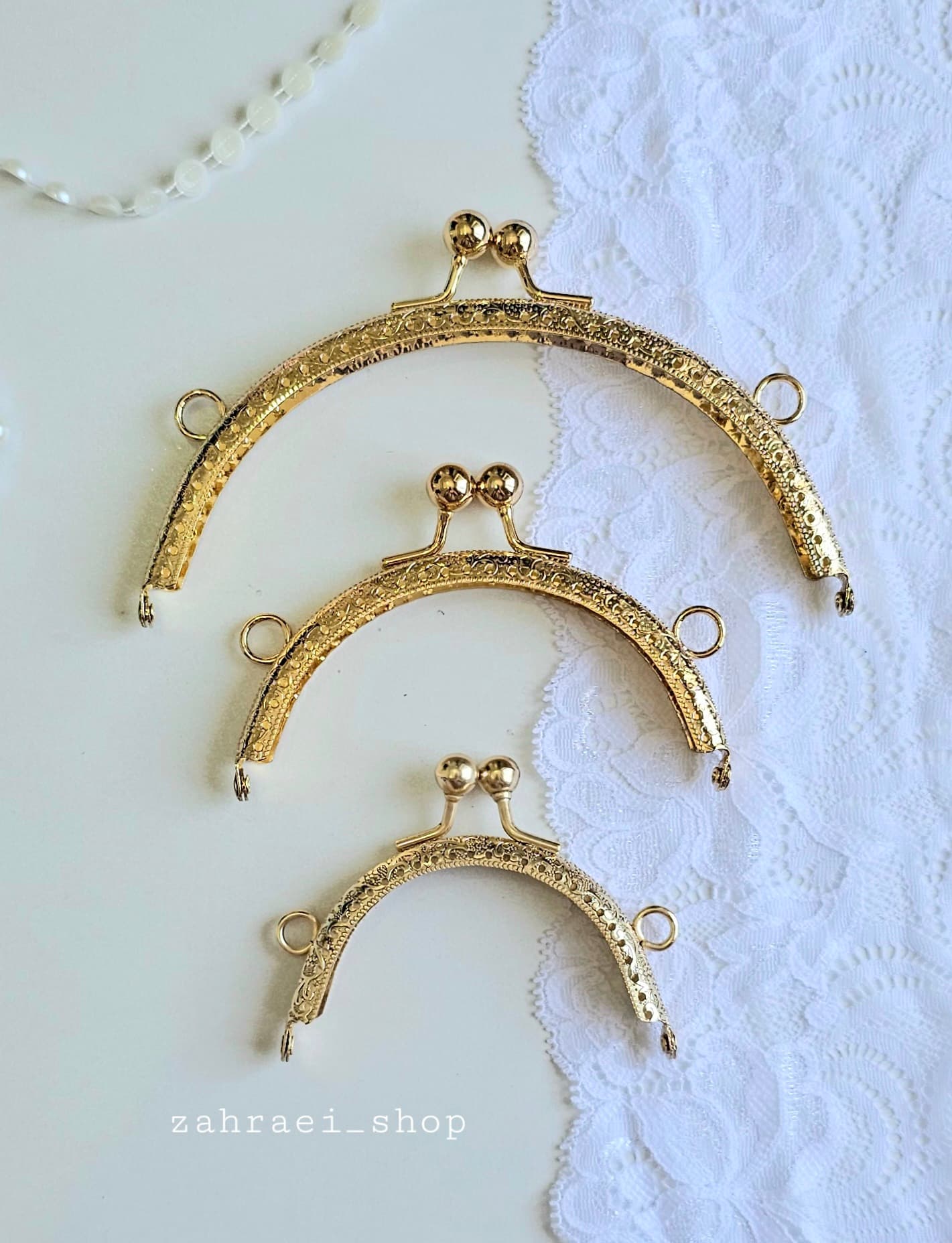 دهانه فلزی دوختنی مخصوص کیف