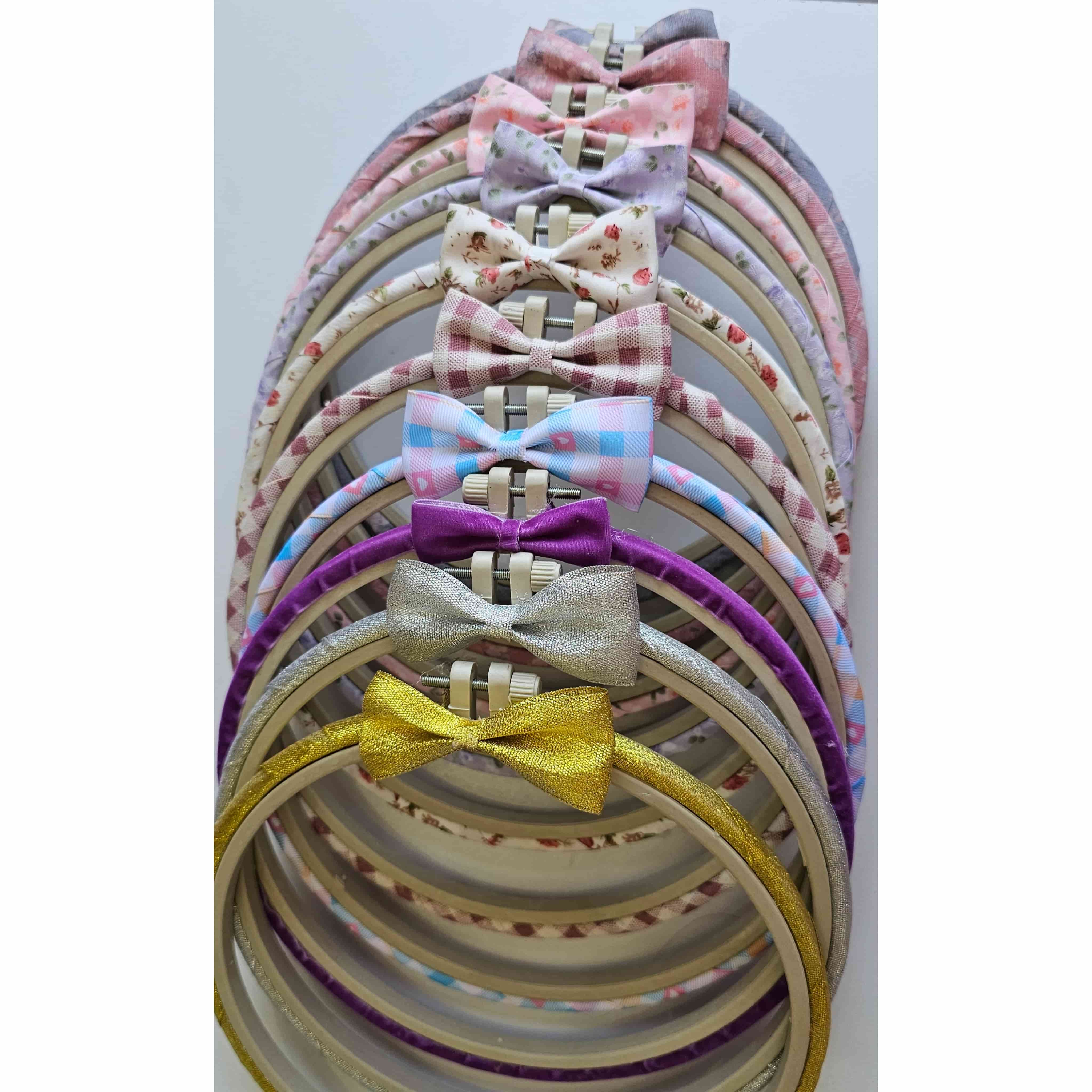 پک ۱۰ عددی کارگاه گلدوزی تزیین شده با ربان