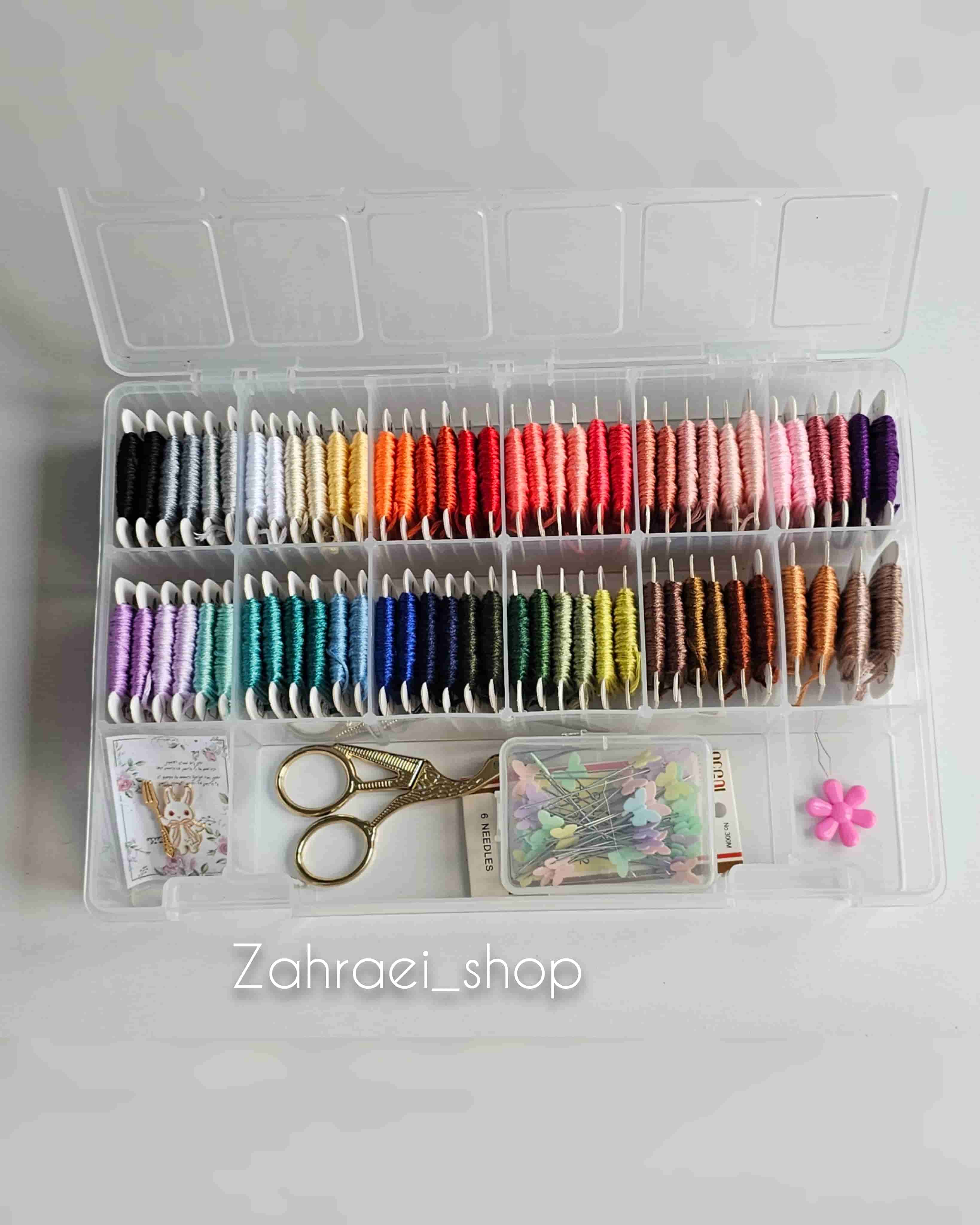 پک وسایل گلدوزی با دست