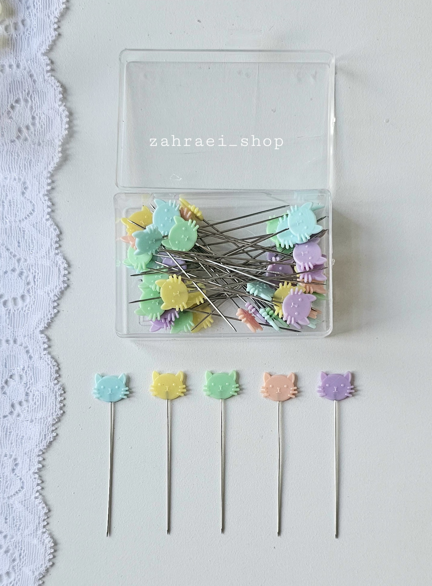 سوزن ته گرد مدل گربه