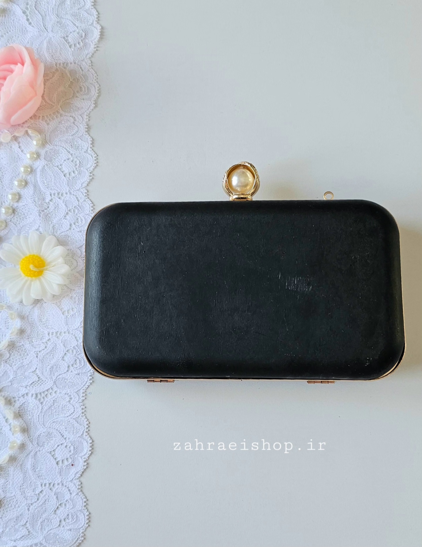 کیف کلاچ مدل انگشتری مستطیل مناسب کارهای هنری