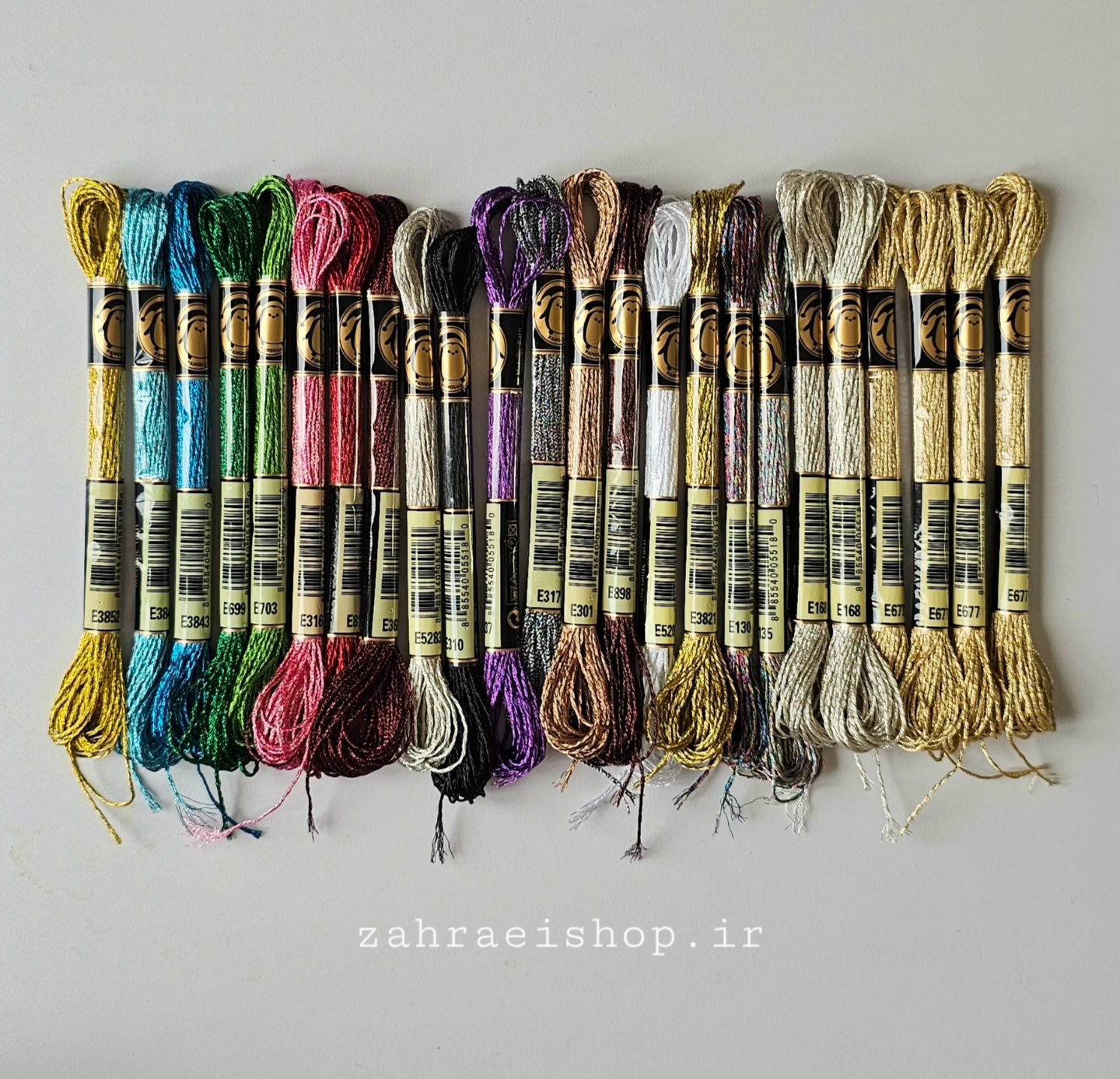 پک ۲۴ عددی نخ متالیک پنگوئن