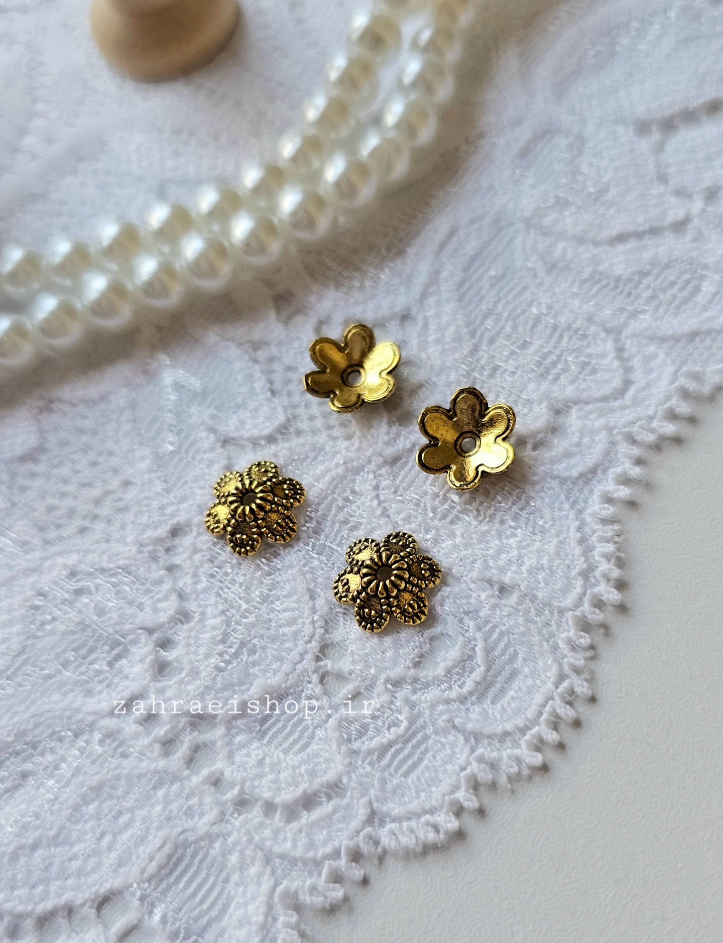 خرج کار شکوفه رنگ ثابت مناسب ساخت تسبیح و اکسسوری