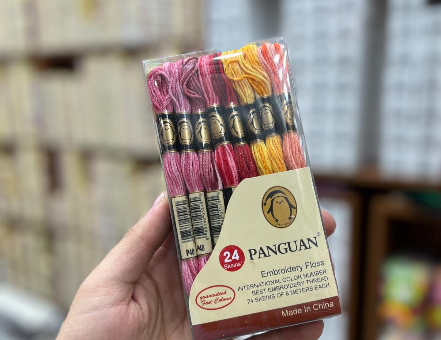 پک ۲۴ عددی نخ سایه روشن پنگوئن