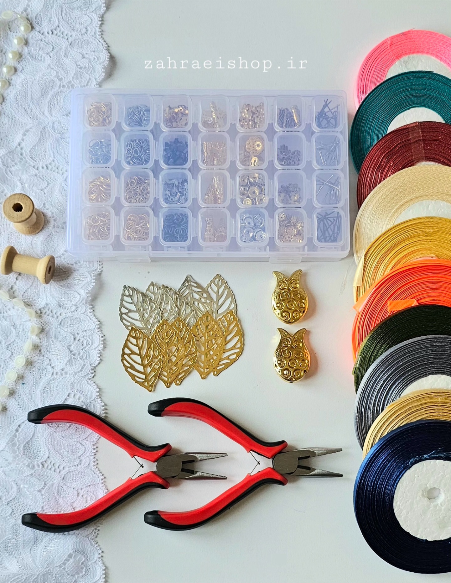 پک کامل ساخت تسبیح/تسبیح روبانی