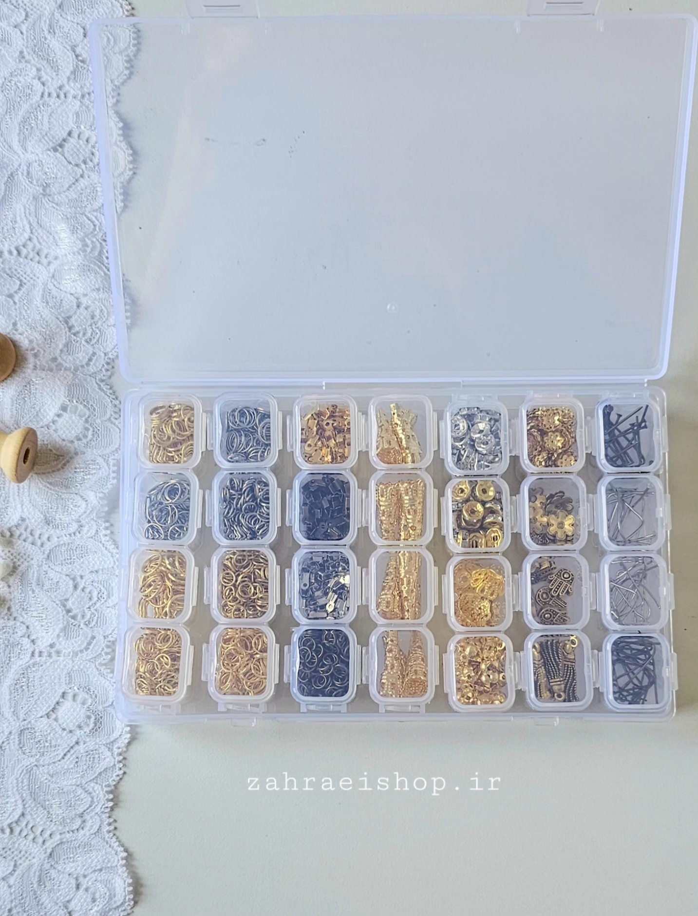 پک متریال ساخت تسبیح/تسبیح روبانی