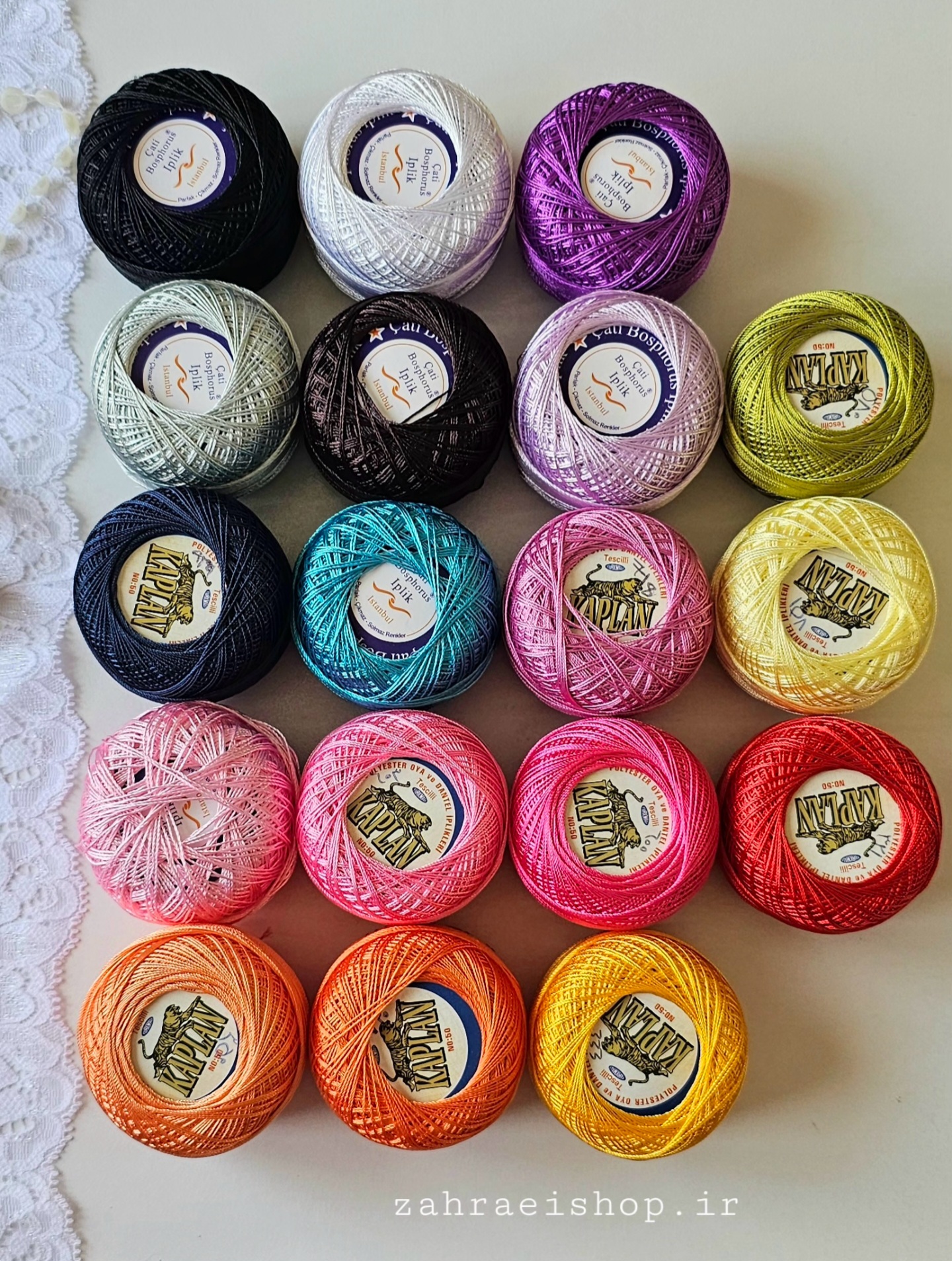 نخ ابریشم کاپلن