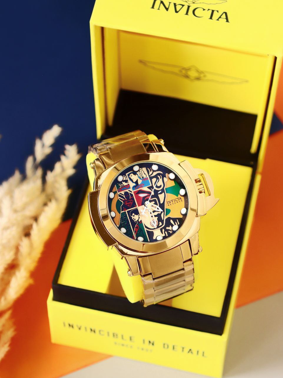 ساعت مچی مردانه اینویکتا سوپر من همه رنگها