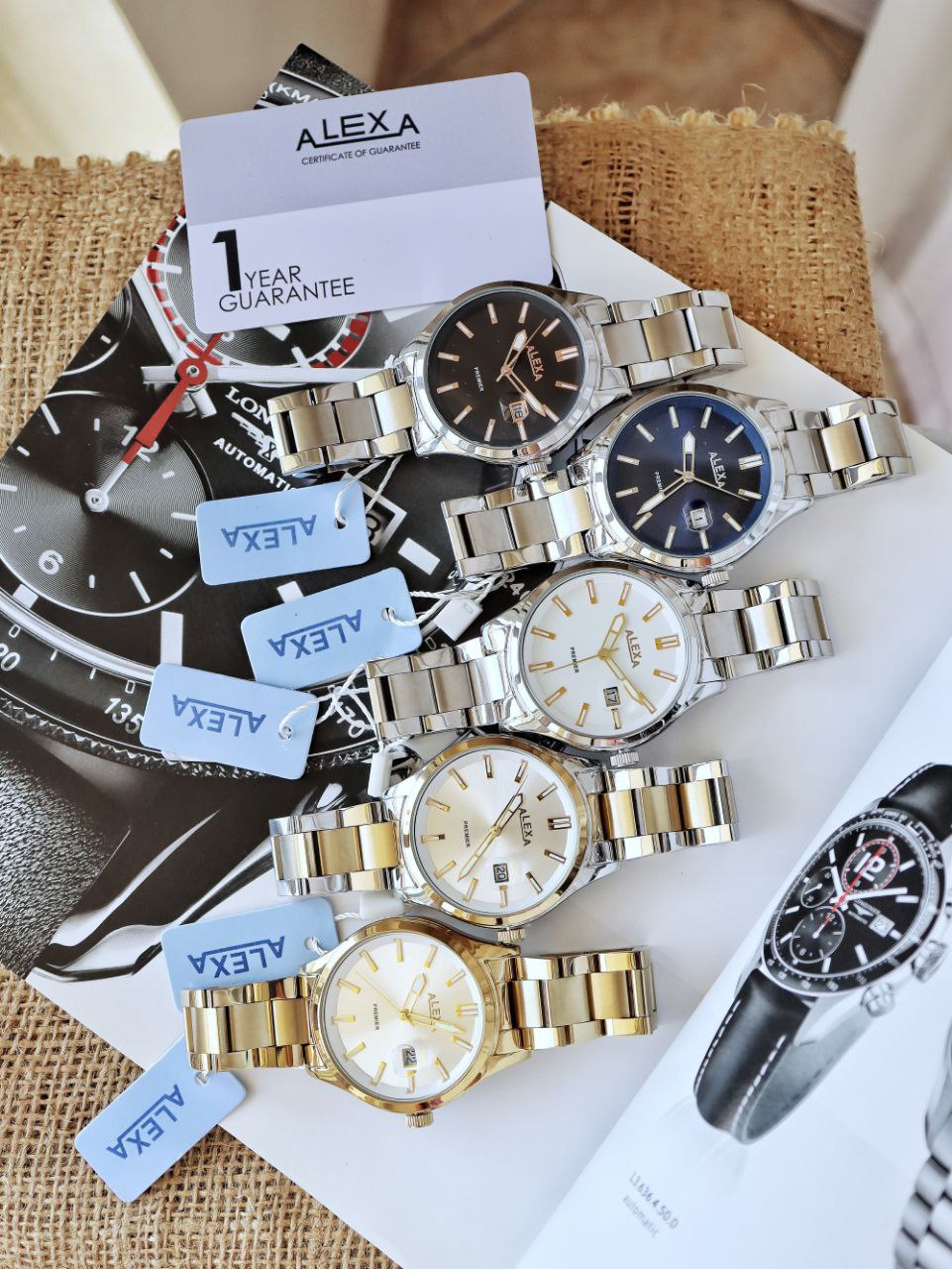 ساعت مچی مردانه آلکسا 0057 Alexa