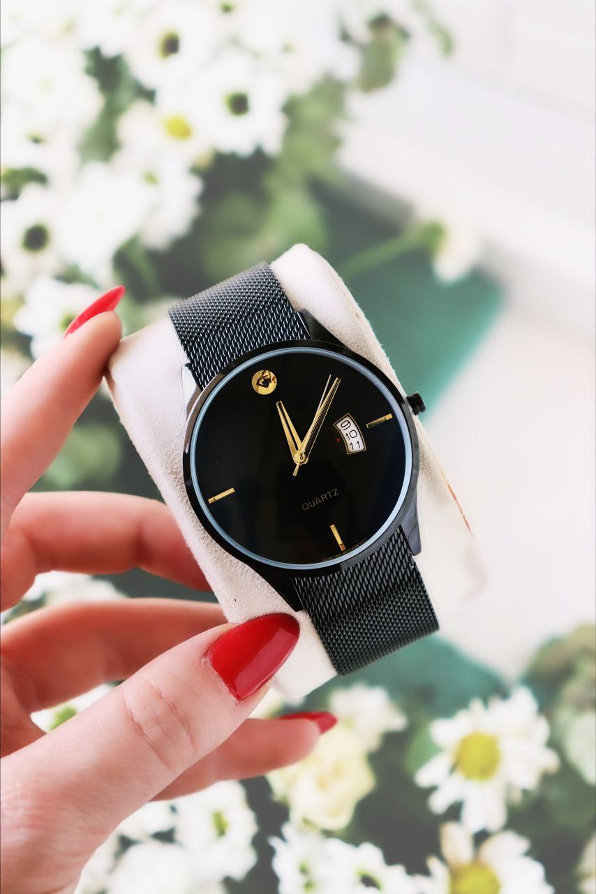 ساعت مچی مردانه مشکی GEMSTAR